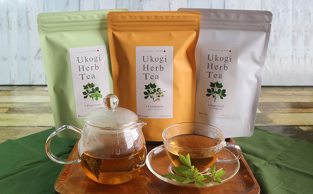 037-001 Ukogi Herb Tea 3種セット